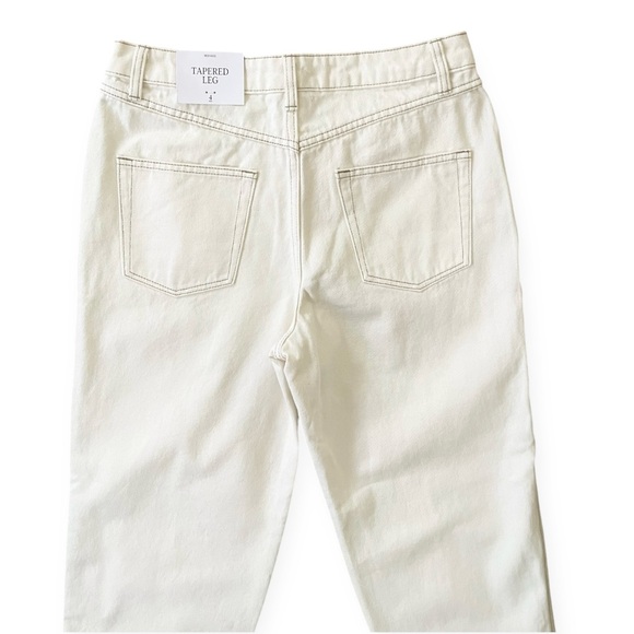 Future Collective Kahlana Barfield Brown Woman's Ankle Cropped Straight leg new - Picture 7 of 10